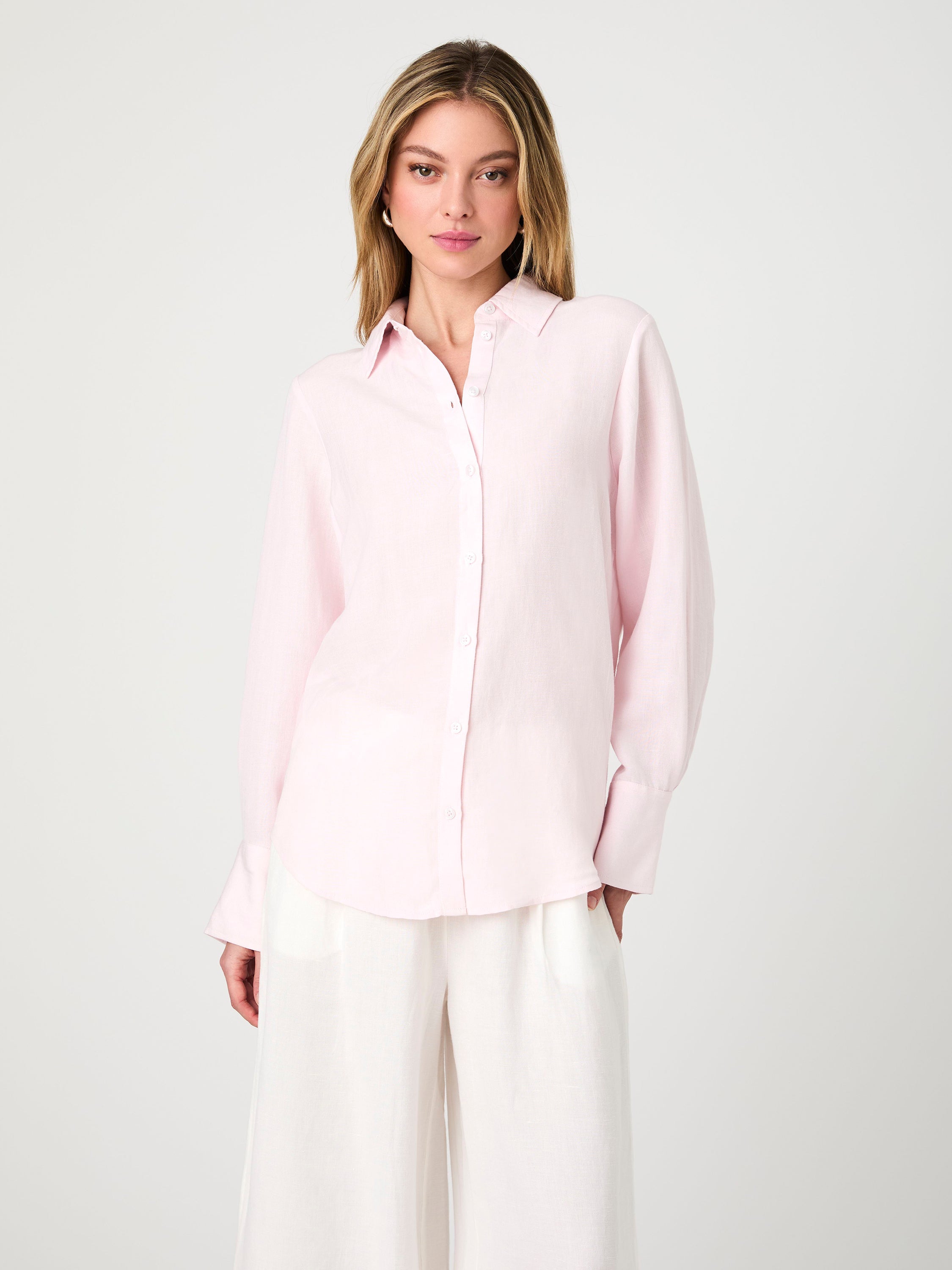 Birdie Linen Oversized Shirt